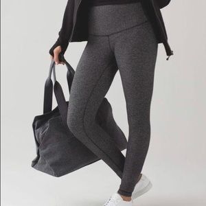 Lululemon Wunder Under Pant Hi-Rise Herringbone